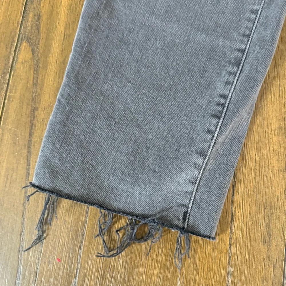 Good American Good Classic high rise black slim jeans